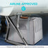 Morpilot Portable Cat Carrier, Soft-Sided for Medium Cats and Puppies up to 15lbs, Airline Approved, Light Gray
