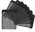 Aquarium Filter Media Bags, 8 Pack with Zipper, Reusable Strong Polyester Fine Mesh for Activated Carbon