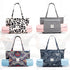WLLWOO Yoga Bags for Women, Canvas Tote Carrier for Yoga Mats, Pilates, Travel, Office, Beach Workout