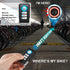 WSDCAM Smart Bike Tail Light Alarm, USB C Rechargeable, Auto ON/Off, Waterproof Bicycle Alarm with Remote