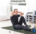 Robust Yoga Mat - 1/4" Thick Non-Slip with Position Lines, Includes Strap & Storage Bag, Eco-Friendly TPE