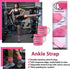 Premium Barbell Pad Set for Hip Thrusts, Squat Pad with 2 Gym Ankle Straps, Hip Resistance Bands, Carry Bag