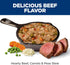 7+ 12.5 oz. 12-Pack Hill's Science Diet Adult Healthy Cuisine Wet Dog Food, Hearty Beef, Carrots & Peas Stew, Cans