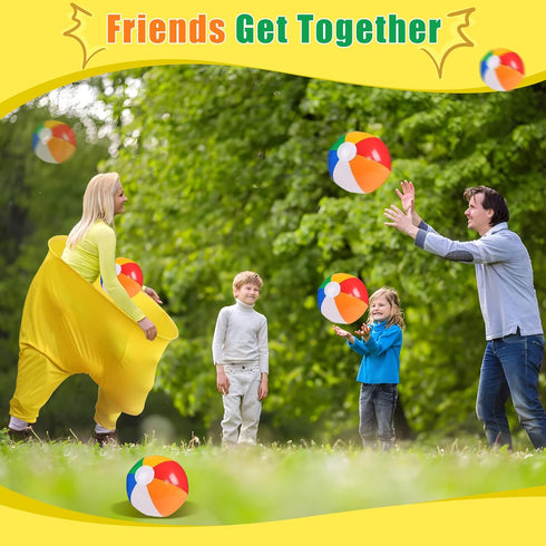 Flurose 4 Set Granny Pants Outdoor Game with Bouncy Balls, Giant Yard Toss Game for Teens & Adults, Hilarious Outdoor