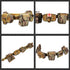 YAKEDA Tactical Duty Belt, Law Enforcement Utility Belt with Pouches, 7 in 1
