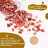 Carnelian Agate Crystal Chips, 1lb 1200+pcs Natural Aquarium Gravel Rocks for Indoor Decor