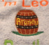 Unique Personalized Saint Bernard Bib with own Name and Brandy Barrel Embroidered Full Colour - Choose bib & Embroidery