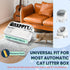 NXPPYY 160 Count 4/5, 10-12 25.19" 15.7" Cat Litter Box Liners for Litter Box Robot Cat Litter Bags for Automatic