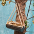 120g/4.23 Oz Mixing Bird Nesting Materials, Parakeet Nesting Hideouts for Canary Coconut Winter Small Bird Cages