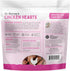 7 Dr. Harvey's Chicken Hearts Freeze Dried Training Cat Treats with Real Chicken Hearts for Cats, Ounces