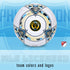 MLS 5 Franklin Sports Official Team Soccer Balls - Official Size Soccer Balls - Regulation Size + Weight Soccer Ball