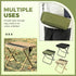 Backpack Foldable Stool, Upgraded Portable Folding Camping Stool, Tiny Foldable Stool which can Turned Into a Satchel