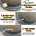 3 1 AUOON Cat Scratcher Toy with Ball Track - in Interactive Cat Toy, Cat Scratch Pad with Cat Ball Toy and Plush Cat