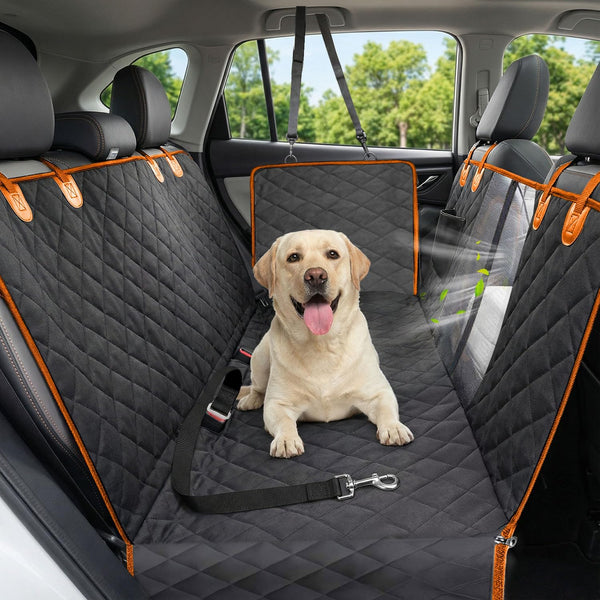 Dog Car Seat Cover, 600D Heavy Durable Dog Seat Cover for Back