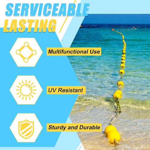 4/8pcs Swimming Rope Floats Marine Buoy Float, Crab Trap Floats Deep Water Fishing Marker Buoys Oval Water Float Ski
