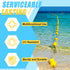 4/8pcs Swimming Rope Floats Marine Buoy Float, Crab Trap Floats Deep Water Fishing Marker Buoys Oval Water Float Ski