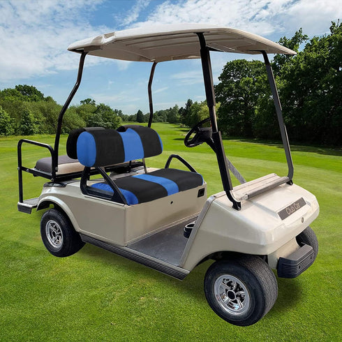 Golf Cart Seat Covers for EZGO TXT RXV, Durable Breathable Material, Dress Up Older Golf Cart