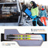Ski Bag and Boot Bag Combo - Padded Ski Carrier Bag for Air Travel, Fits Skis Up to 200 CM