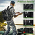 Fishing Tackle Backpack, Military Tactical Sling Bag, Fishing Gear Storage, Molle Assault Pack for Hiking Rucksack