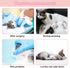PUMYPOREITY Cat Recovery Onesie for Surgery, Kitten Recovery Suit for Neutered Wounds, Size L, Pink
