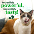 Veterinarian-Recommended 2.1 oz. Greenies Cat Treats, Feline Adult Natural Dental Cat Treats, Oven Roasted Chicken