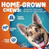 Single Ingredient Dog Bones, 8 Piece Pack - Made in USA Beef Femur Bones for Aggressive Chewers