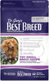 Best Breed Dr. Gary's Small Breed Recipe Natural Dry Dog Food for All Breeds and Sizes, Made in USA - 4lbs