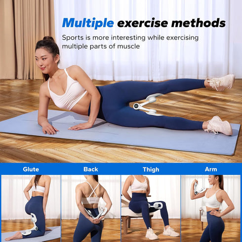 Counter, MERACH Thigh Trainer, Pelvic Floor Exercise Devices with Display Inner Thigh Exerciser for Women, Home Fitness