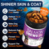 3 200 Omega Skin and Coat Supplement for Dogs Chews Dog Fish Oil Supplements with EPA & DHA Fatty Acids Dry Skin Relief