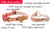 Pettsie Dog Heart Collar & Matching Bracelet - Adjustable Durable Hemp for Dog Owners, Small & Medium Sizes