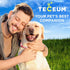 TECEUM Reflective Pet Collar, Red, XS, Extra Soft Padding, Basic Nylon Collar, Quick Release Buckle for Dogs and Cats