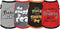 4-Piece Set of Dog Shirts with Hilarious Printed Patterns for Summer and Fall, Classic Set, X-Small