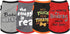 4-Piece Set of Dog Shirts with Hilarious Printed Patterns for Summer and Fall, Classic Set, X-Small