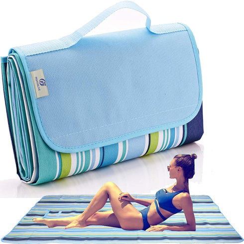 Beach Blanket Extra Large Picnic Blankets Sandproof Waterproof Outdoor Indoor Blanket Lightweight