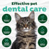 TropiClean Fresh Breath Drops for Cats, Travel Size Cat Mouthwash, 2.2 oz Water Additive