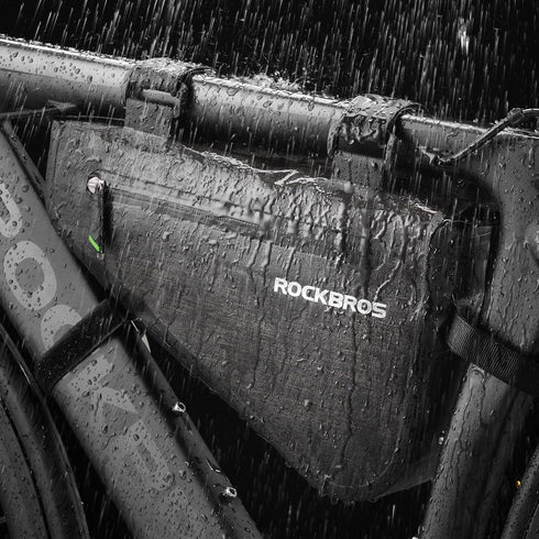 ROCKBROS 5L Waterproof Bike Frame Bag - Large Storage Under Frame