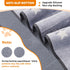 2 Pack 48 48 LOOBANI Washable Pee Pads for Dogs, Fast Absorption Reusable Puppy Pads, Waterproof Whelping Mats, Non