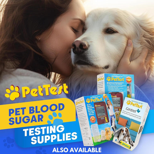 UTI Test Strips for Dogs & Cats - Detect Urinary Tract Infection at Home, Easy Urine Test for Pet Health