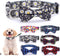 Daisy Dog Collar with Bow Tie, Cute Pattern Adjustable Buckle for Small Cat Kitten Pet Girl Female
