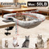 Generic Hammock Desktop Cat Bed, Small Kitten Table Perch, Space-Saving for Living Room Indoor Office Home Bedroom