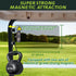 Urgown Magnetic Golf Cart Sun Visor with Scorecard Holder, Universal Front Side Bar Mount, Fits Most Golf Cart Models