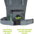 Tuff Mutt Dog Poop Bag Holder with Dispenser, Odor-Blocking Liner and Water-Resistant Fabric, Holds Full Dog Waste