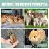 Mzario 2 Bottle(20ml) Pcs Kitten Bottle, Puppy Bottles for Nursing, Leak-Proof Squeezable Pet Feeding