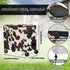 Xumfabuy 80-100 Cow Print Patio Cooler Cover, Outdoor Bar Cart Cover for Quart Rolling Ice Chest Cooler, Cart Covers