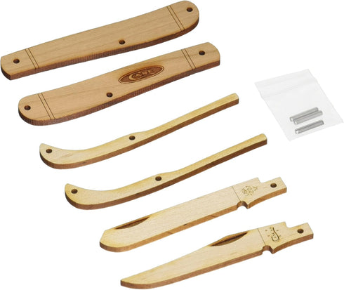 Wooden Knife Kit Mini Trapper by Case