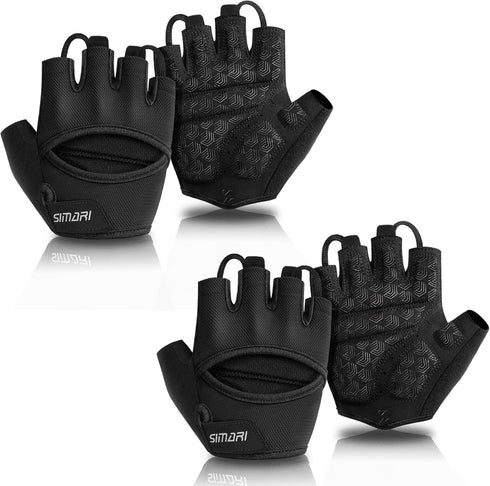 SIMARI Workout Gloves for Women Men with Full Palm Protection, Strong Grip,