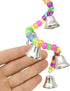 890 Ring My Bell Bonka Bird Toys, Small Colorful Beads for Budgies, Finches, Parrotlets
