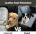 (Grey,23.6''59'') Dog Car Seat Cover, Pet Couch Covers for Car and Sofa, Non-Slip Backseat Pet Bed Mat, Machine