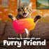 Funny Dog Toys with Squeaker, Cute Parody Toys for Small, Medium, Large Dogs, Dog Birthday Gifts, Peach