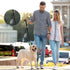 2 PuppyDoggy Dog Poop Bag Holder for Leash Waste Bag Carrier Dog Poop Bag Dispenser for Walking Running Bicycle